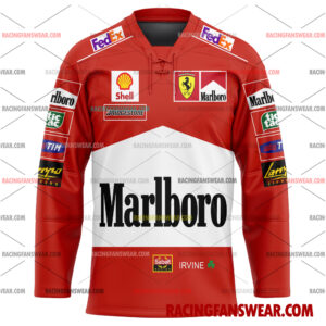 Eddie Irvine Formula One Racing 1999 Uniform Apparel Clothes Baseball Jersey Hockey Jersey 3 Formula One store - Loyal fans of Eddie Irvine's Men's Baseball Jersey,Women's Baseball Jersey,Kid's Baseball Jersey,Men's Hockey Jerseys,WoMen's Hockey Jerseys,Youth's Hockey Jerseys:vintage formula one racing suit,uniform,apparel,shirts,merch,merchandise,jersey,hoodie,jackets,shorts,sweatshirt,outfits,clothes