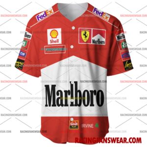 Eddie Irvine Formula One Racing 1999 Uniform Apparel Clothes Baseball Jersey Hockey Jersey 1 Formula One store - Loyal fans of Eddie Irvine's Men's Baseball Jersey,Women's Baseball Jersey,Kid's Baseball Jersey,Men's Hockey Jerseys,WoMen's Hockey Jerseys,Youth's Hockey Jerseys:vintage formula one racing suit,uniform,apparel,shirts,merch,merchandise,jersey,hoodie,jackets,shorts,sweatshirt,outfits,clothes