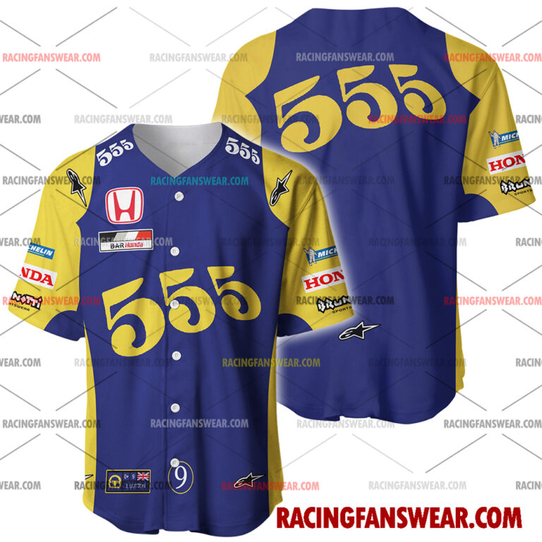 Formula One store - Loyal fans of Jenson Button's Men's Baseball Jersey,Women's Baseball Jersey,Kid's Baseball Jersey,Men's Hockey Jerseys,WoMen's Hockey Jerseys,Youth's Hockey Jerseys:vintage formula one racing suit,uniform,apparel,shirts,merch,merchandise,jersey,hoodie,jackets,shorts,sweatshirt,outfits,clothes