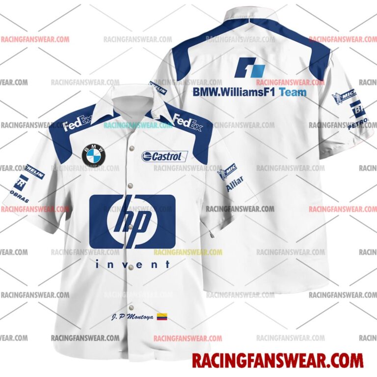 Formula One store - Loyal fans of Juan Pablo Montoya's Unisex Hawaiian Shirt,Unisex Polo Shirt,Kid Hawaiian Shirt,Kid Polo Shirt:vintage formula one racing suit,uniform,apparel,shirts,merch,merchandise,jersey,hoodie,jackets,shorts,sweatshirt,outfits,clothes
