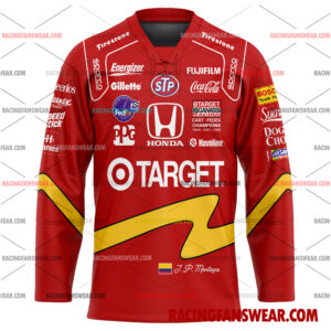 Juan Pablo Montoya IndyCar Racing 1999 Uniform Apparel Clothes Baseball Jersey Hockey Jersey 3 IndyCar store - Loyal fans of Juan Pablo Montoya's Men's Baseball Jersey,Women's Baseball Jersey,Kid's Baseball Jersey,Men's Hockey Jerseys,WoMen's Hockey Jerseys,Youth's Hockey Jerseys:Vintage indycar racing suit,uniform,apparel,shirts,merch,merchandise,jersey,hoodie,jackets,shorts,sweatshirt,outfits,clothes