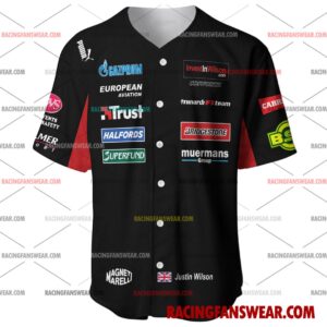 Justin Wilson Formula One Racing 2003 Uniform Apparel Clothes Baseball Jersey Hockey Jersey 1 Formula One store - Loyal fans of Justin Wilson's Men's Baseball Jersey,Women's Baseball Jersey,Kid's Baseball Jersey,Men's Hockey Jerseys,WoMen's Hockey Jerseys,Youth's Hockey Jerseys:vintage formula one racing suit,uniform,apparel,shirts,merch,merchandise,jersey,hoodie,jackets,shorts,sweatshirt,outfits,clothes