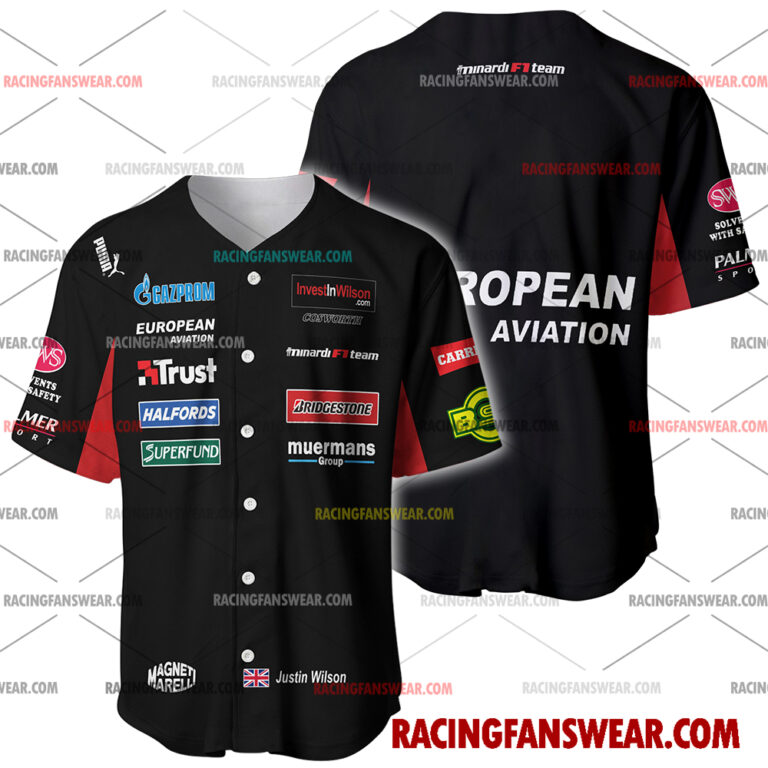 Formula One store - Loyal fans of Justin Wilson's Men's Baseball Jersey,Women's Baseball Jersey,Kid's Baseball Jersey,Men's Hockey Jerseys,WoMen's Hockey Jerseys,Youth's Hockey Jerseys:vintage formula one racing suit,uniform,apparel,shirts,merch,merchandise,jersey,hoodie,jackets,shorts,sweatshirt,outfits,clothes