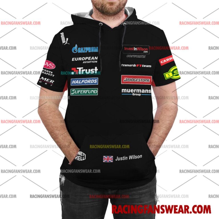 Formula One store - Loyal fans of Justin Wilson's Bomber Jacket,Unisex Thick Coat,Unisex Sleeveless Hoodie,Unisex Hooded T-Shirt,Kid Sleeveless Hoodie,Kid Hooded T-Shirts,Kid Thick Coat:vintage formula one racing suit,uniform,apparel,shirts,merch,merchandise,jersey,hoodie,jackets,shorts,sweatshirt,outfits,clothes