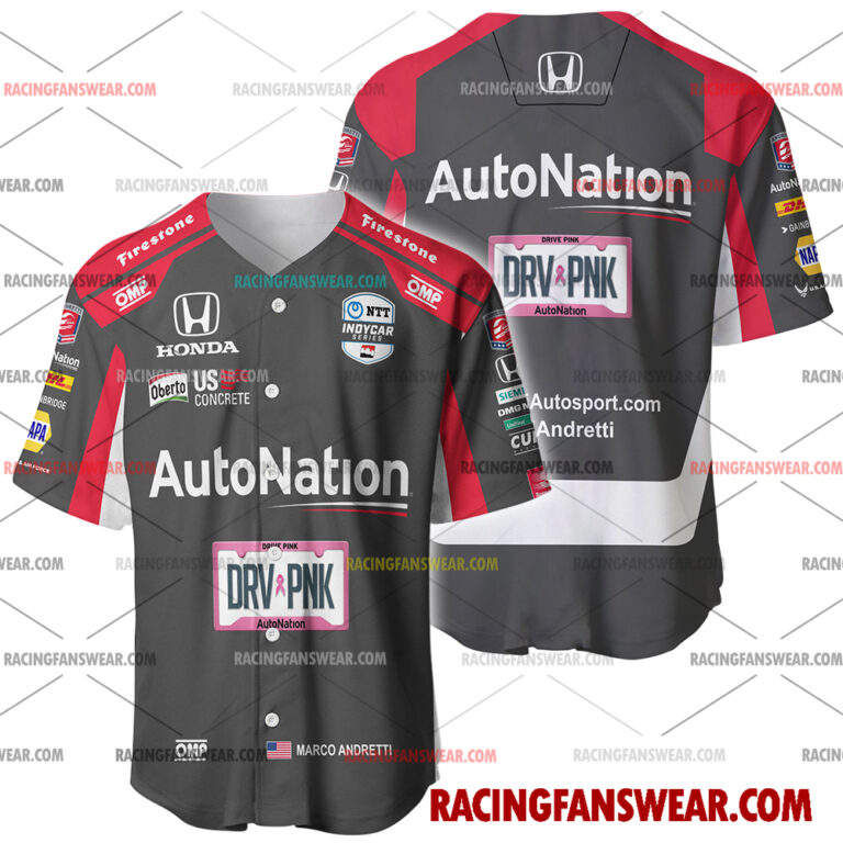 IndyCar store - Loyal fans of Marco Andretti's Men's Baseball Jersey,Women's Baseball Jersey,Kid's Baseball Jersey,Men's Hockey Jerseys,WoMen's Hockey Jerseys,Youth's Hockey Jerseys:Vintage indycar racing suit,uniform,apparel,shirts,merch,merchandise,jersey,hoodie,jackets,shorts,sweatshirt,outfits,clothes