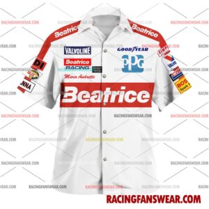 Mario Andretti IndyCar Racing 1985 Uniform Apparel Clothes Hawaiian Polo Shirts 1 IndyCar store - Loyal fans of Mario Andretti's Unisex Hawaiian Shirt,Unisex Polo Shirt,Kid Hawaiian Shirt,Kid Polo Shirt:Vintage indycar racing suit,uniform,apparel,shirts,merch,merchandise,jersey,hoodie,jackets,shorts,sweatshirt,outfits,clothes