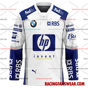 Mark Webber Formula One Racing 2005 Uniform Apparel Clothes Baseball Jersey Hockey Jersey 3 Formula One store - Loyal fans of Mark Webber's Men's Baseball Jersey,Women's Baseball Jersey,Kid's Baseball Jersey,Men's Hockey Jerseys,WoMen's Hockey Jerseys,Youth's Hockey Jerseys:vintage formula one racing suit,uniform,apparel,shirts,merch,merchandise,jersey,hoodie,jackets,shorts,sweatshirt,outfits,clothes