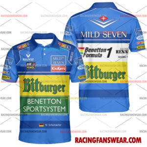Michael Schumacher Formula One Racing 1995 Uniform Apparel Clothes Hawaiian Polo Shirts 3 Formula One store - Loyal fans of Michael Schumacher's Unisex Hawaiian Shirt,Unisex Polo Shirt,Kid Hawaiian Shirt,Kid Polo Shirt:vintage formula one racing suit,uniform,apparel,shirts,merch,merchandise,jersey,hoodie,jackets,shorts,sweatshirt,outfits,clothes