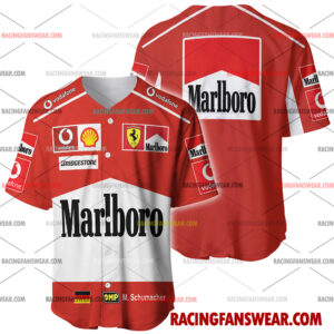 Formula One store - Loyal fans of Michael Schumacher's Men's Baseball Jersey,Women's Baseball Jersey,Kid's Baseball Jersey,Men's Hockey Jerseys,WoMen's Hockey Jerseys,Youth's Hockey Jerseys:vintage formula one racing suit,uniform,apparel,shirts,merch,merchandise,jersey,hoodie,jackets,shorts,sweatshirt,outfits,clothes