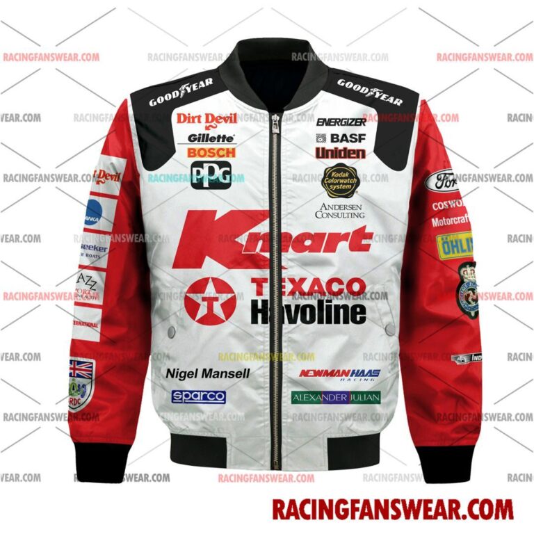 IndyCar store - Loyal fans of Nigel Mansell's Bomber Jacket,Unisex Thick Coat,Unisex Sleeveless Hoodie,Unisex Hooded T-Shirt,Kid Sleeveless Hoodie,Kid Hooded T-Shirts,Kid Thick Coat:Vintage indycar racing suit,uniform,apparel,shirts,merch,merchandise,jersey,hoodie,jackets,shorts,sweatshirt,outfits,clothes