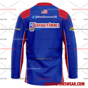 Reed Sorenson Nascar Racing 2017 Uniform Apparel Clothes Baseball Jersey Hockey Jersey 4 Nascar store - Loyal fans of Reed Sorenson's Men's Baseball Jersey,Women's Baseball Jersey,Kid's Baseball Jersey,Men's Hockey Jerseys,WoMen's Hockey Jerseys,Youth's Hockey Jerseys:vintage nascar racing suit,uniform,apparel,shirts,merch,merchandise,jersey,hoodie,jackets,shorts,sweatshirt,outfits,clothes