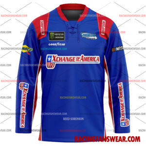 Reed Sorenson Nascar Racing 2017 Uniform Apparel Clothes Baseball Jersey Hockey Jersey 3 Nascar store - Loyal fans of Reed Sorenson's Men's Baseball Jersey,Women's Baseball Jersey,Kid's Baseball Jersey,Men's Hockey Jerseys,WoMen's Hockey Jerseys,Youth's Hockey Jerseys:vintage nascar racing suit,uniform,apparel,shirts,merch,merchandise,jersey,hoodie,jackets,shorts,sweatshirt,outfits,clothes