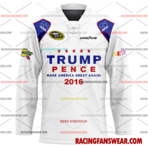 Reed Sorenson Nascar Racing 2018 Uniform Apparel Clothes Baseball Jersey Hockey Jersey 3 Nascar store - Loyal fans of Reed Sorenson's Men's Baseball Jersey,Women's Baseball Jersey,Kid's Baseball Jersey,Men's Hockey Jerseys,WoMen's Hockey Jerseys,Youth's Hockey Jerseys:vintage nascar racing suit,uniform,apparel,shirts,merch,merchandise,jersey,hoodie,jackets,shorts,sweatshirt,outfits,clothes