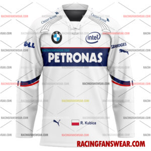 Robert Kubica Formula One Racing 2007 Uniform Apparel Clothes Baseball Jersey Hockey Jersey 3 Formula One store - Loyal fans of Robert Kubica's Men's Baseball Jersey,Women's Baseball Jersey,Kid's Baseball Jersey,Men's Hockey Jerseys,WoMen's Hockey Jerseys,Youth's Hockey Jerseys:vintage formula one racing suit,uniform,apparel,shirts,merch,merchandise,jersey,hoodie,jackets,shorts,sweatshirt,outfits,clothes