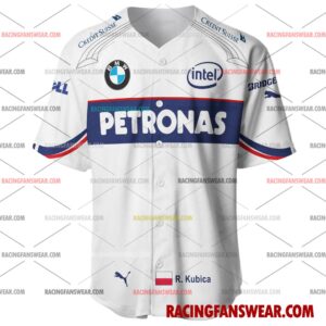 Robert Kubica Formula One Racing 2007 Uniform Apparel Clothes Baseball Jersey Hockey Jersey 1 Formula One store - Loyal fans of Robert Kubica's Men's Baseball Jersey,Women's Baseball Jersey,Kid's Baseball Jersey,Men's Hockey Jerseys,WoMen's Hockey Jerseys,Youth's Hockey Jerseys:vintage formula one racing suit,uniform,apparel,shirts,merch,merchandise,jersey,hoodie,jackets,shorts,sweatshirt,outfits,clothes