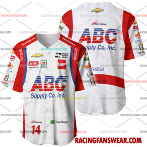 IndyCar store - Loyal fans of Tony Kanaan's Men's Baseball Jersey,Women's Baseball Jersey,Kid's Baseball Jersey,Men's Hockey Jerseys,WoMen's Hockey Jerseys,Youth's Hockey Jerseys:Vintage indycar racing suit,uniform,apparel,shirts,merch,merchandise,jersey,hoodie,jackets,shorts,sweatshirt,outfits,clothes
