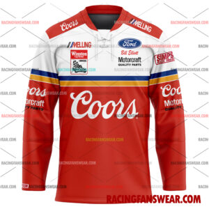Bill Elliott Nascar Racing 1988 Uniform Apparel Clothes Baseball Jersey Hockey Jersey 3 Nascar store - Loyal fans of Bill Elliott's Men's Baseball Jersey,Women's Baseball Jersey,Kid's Baseball Jersey,Men's Hockey Jerseys,WoMen's Hockey Jerseys,Youth's Hockey Jerseys:vintage nascar racing suit,uniform,apparel,shirts,merch,merchandise,jersey,hoodie,jackets,shorts,sweatshirt,outfits,clothes